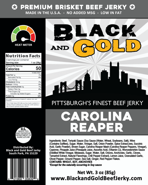 3 oz. Carolina Reaper