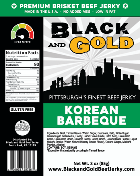 3 oz. Korean Barbeque