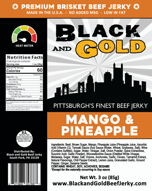3 oz. Mango & Pineapple