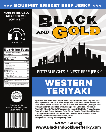 3 oz. Western Teriyaki